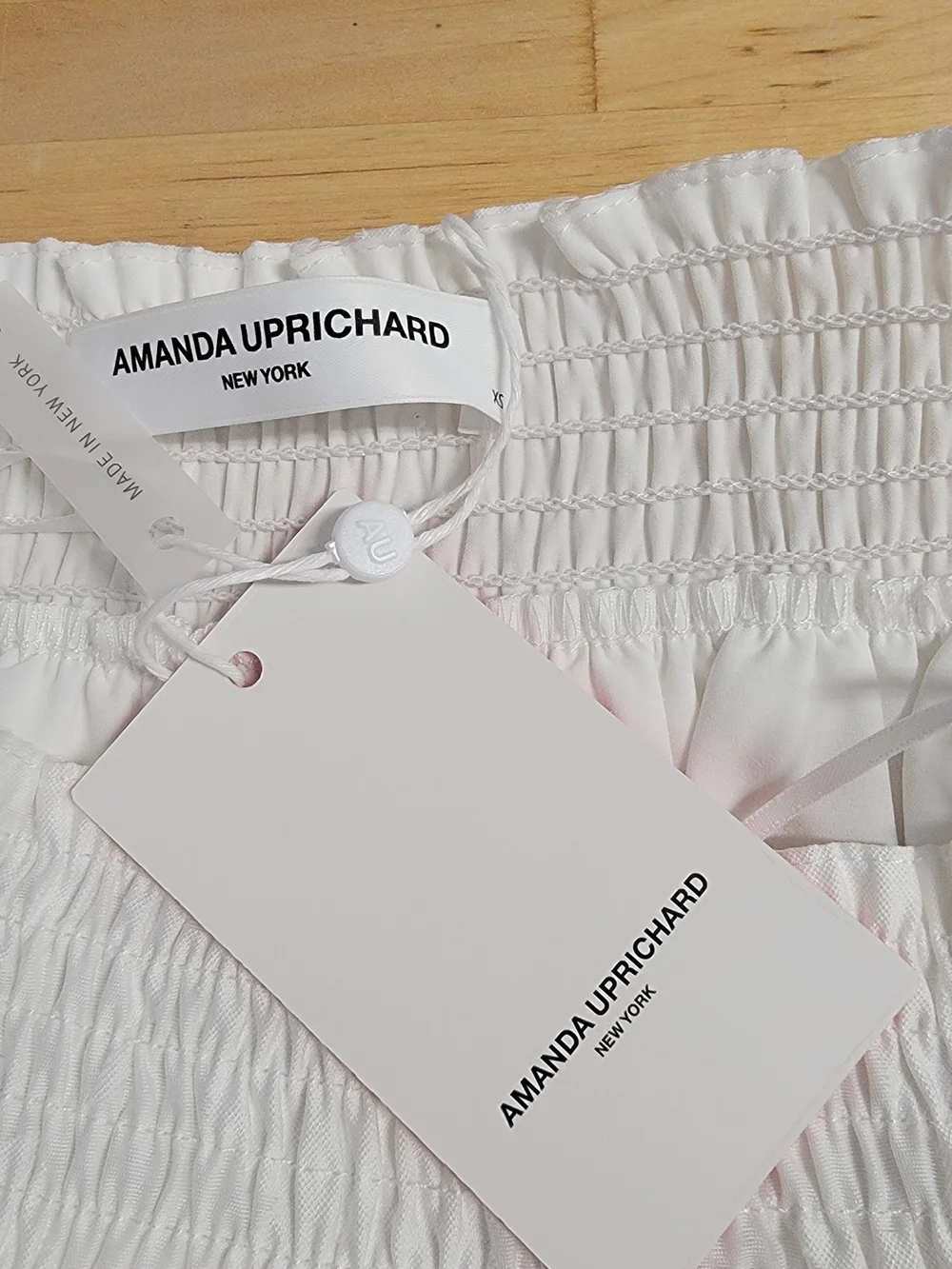 Amanda Uprichard White Tiered Mini Skirt & Top - Picture 5 of 6
